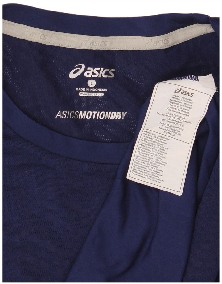 Asics ženski prsluk UK 16 veliki tamnoplavi poliester