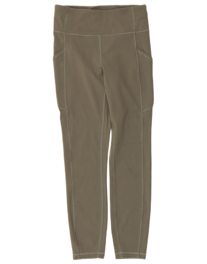 Lululemon ženske tajice UK 10 male kaki boje