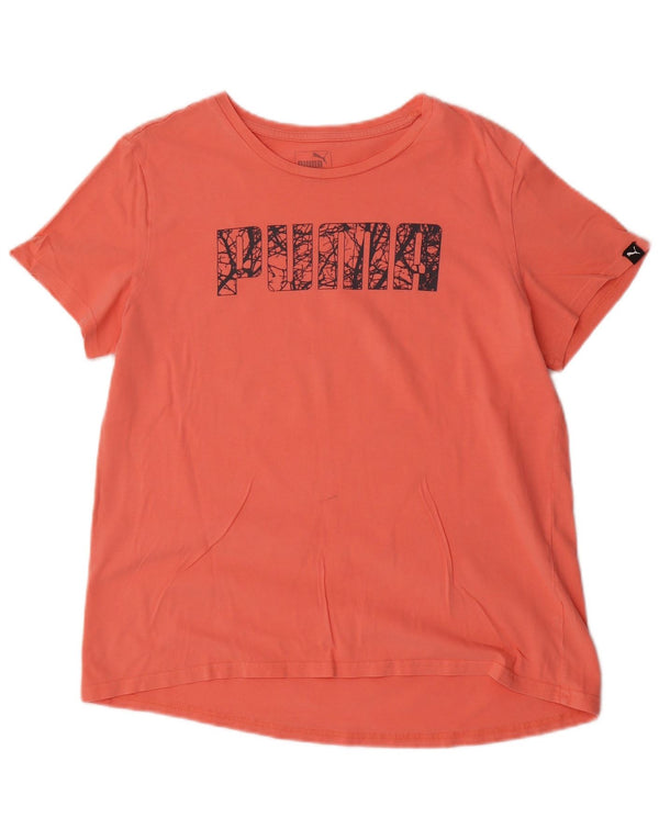 Puma ženska majica kratkih rukava s grafičkim motivima UK 16 Large Pink