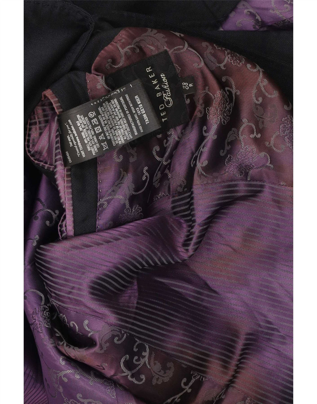 Ted Baker muška jakna s jednim gumbom UK 38 srednje crna vuna