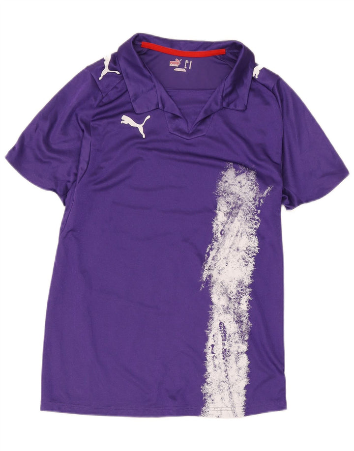 Puma muška polo majica srednje ljubičaste boje