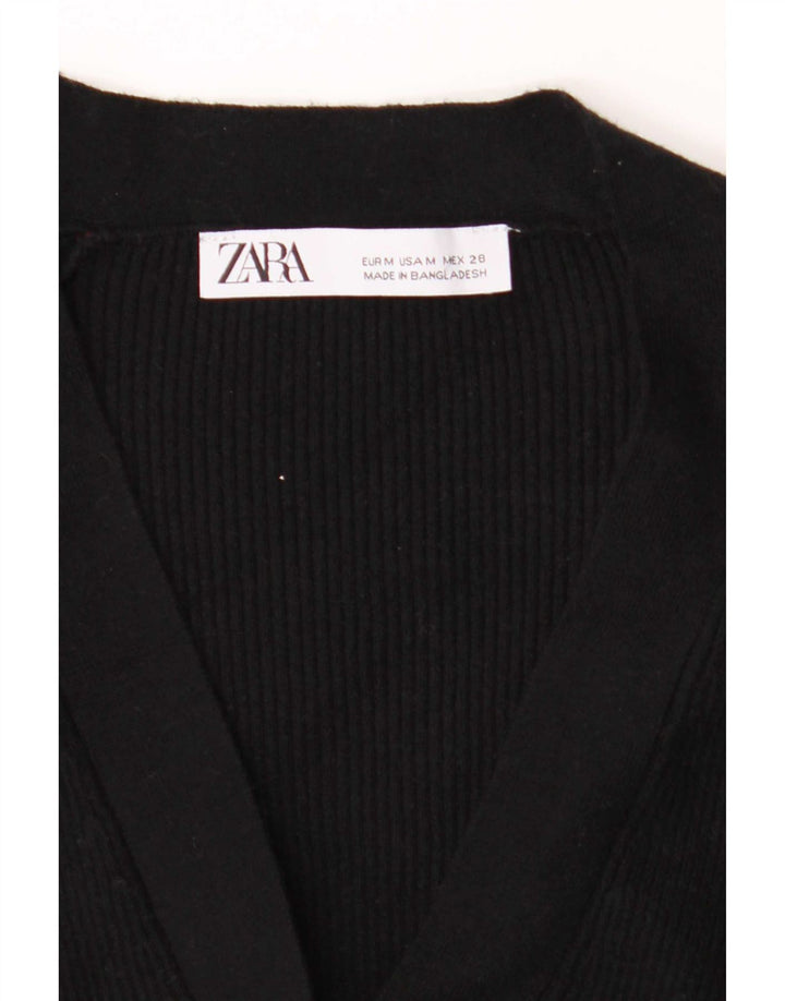 Zara ženski kardigan pulover UK 14 srednje crna