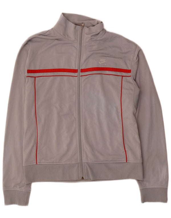 Nike Ženska gornja jakna za trenirku UK 16/18 XL siva poliesterska boja