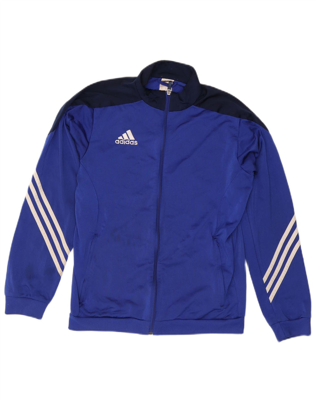 Adidas muška trenirka gornja jakna srednje plave boje od poliestera