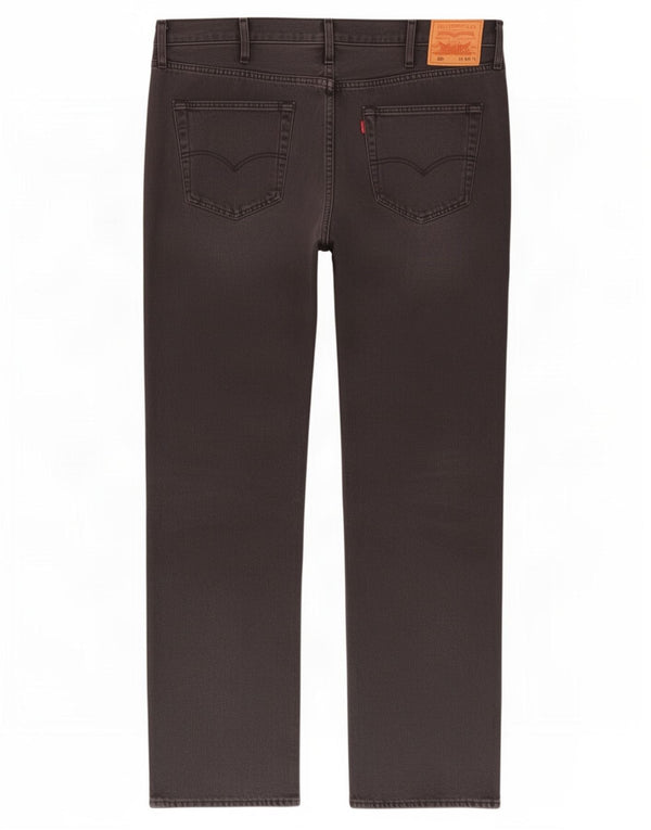Levi's muške 501 ravne traperice W44 L34 crni pamuk