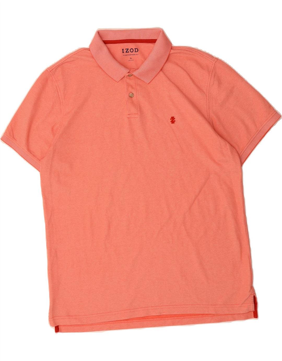 IZOD Mens Polo Shirt XL Pink Cotton Vintage Izod and Second-Hand Izod from Messina Hembry 