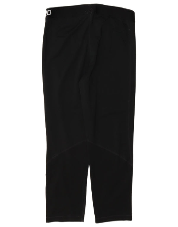 Nike Ženske Dri Fit Graphic Capri tajice UK 12 srednje crne