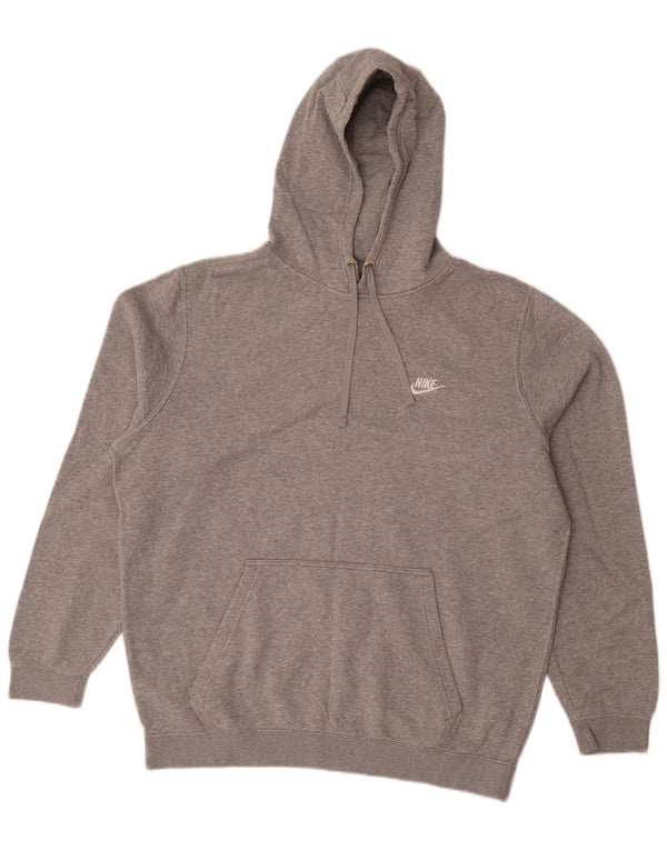 Nike muška majica s kapuljačom XL, sivi flekasti pamuk