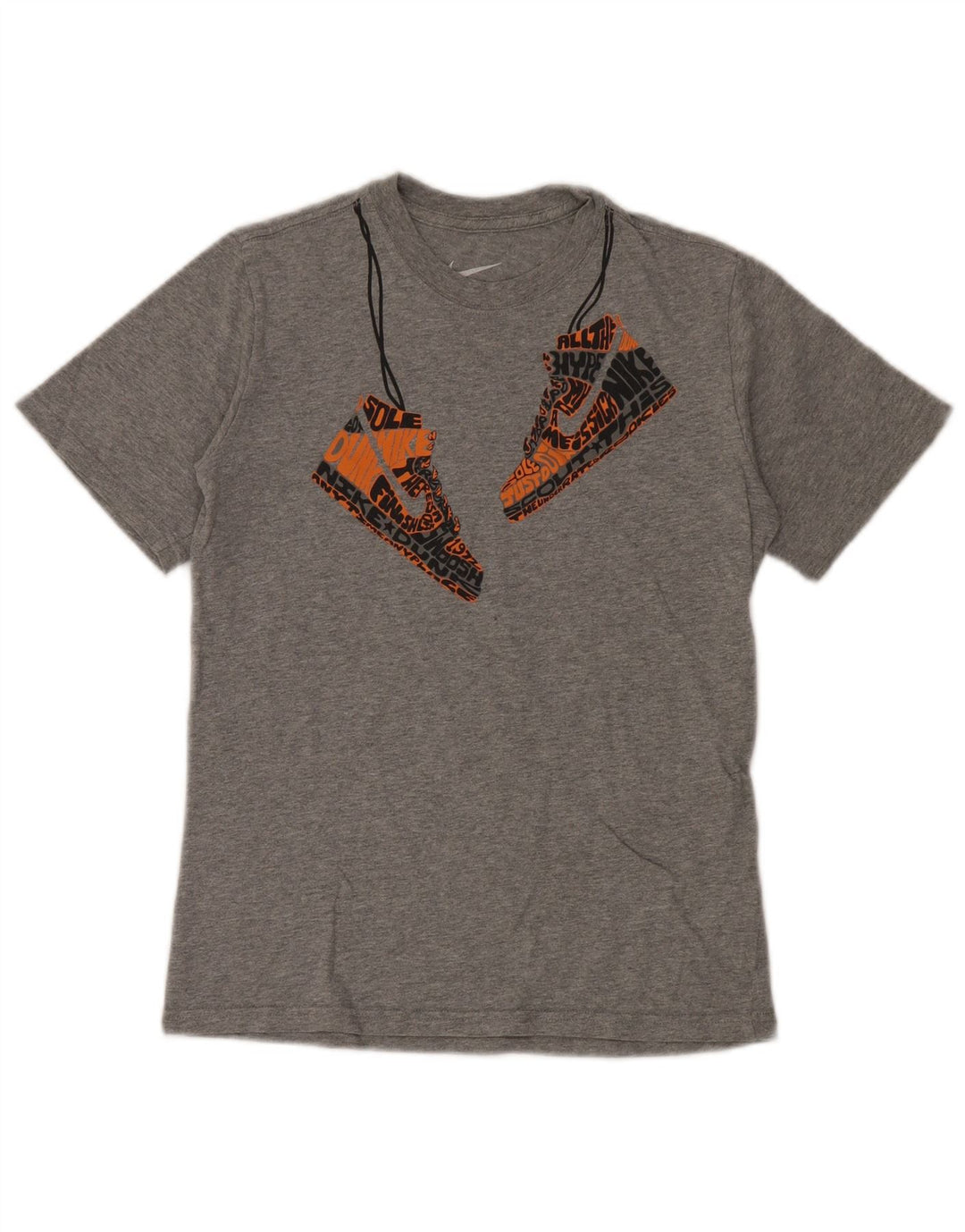 Nike Boys Graphic T-Shirt Top 10-11 Years srednje sivi pamuk