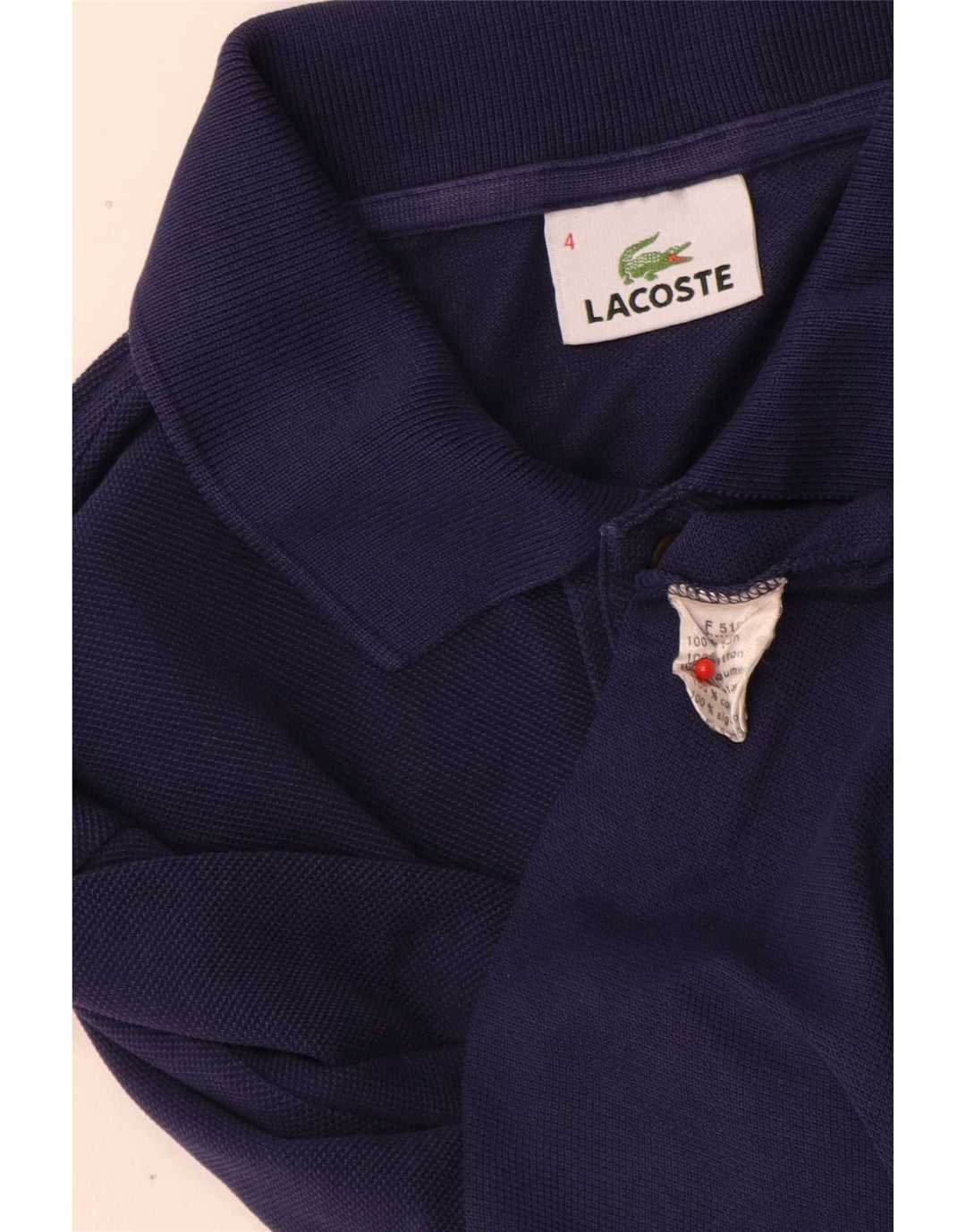 Lacoste muška polo majica veličine 4 srednje ljubičasta pamuk