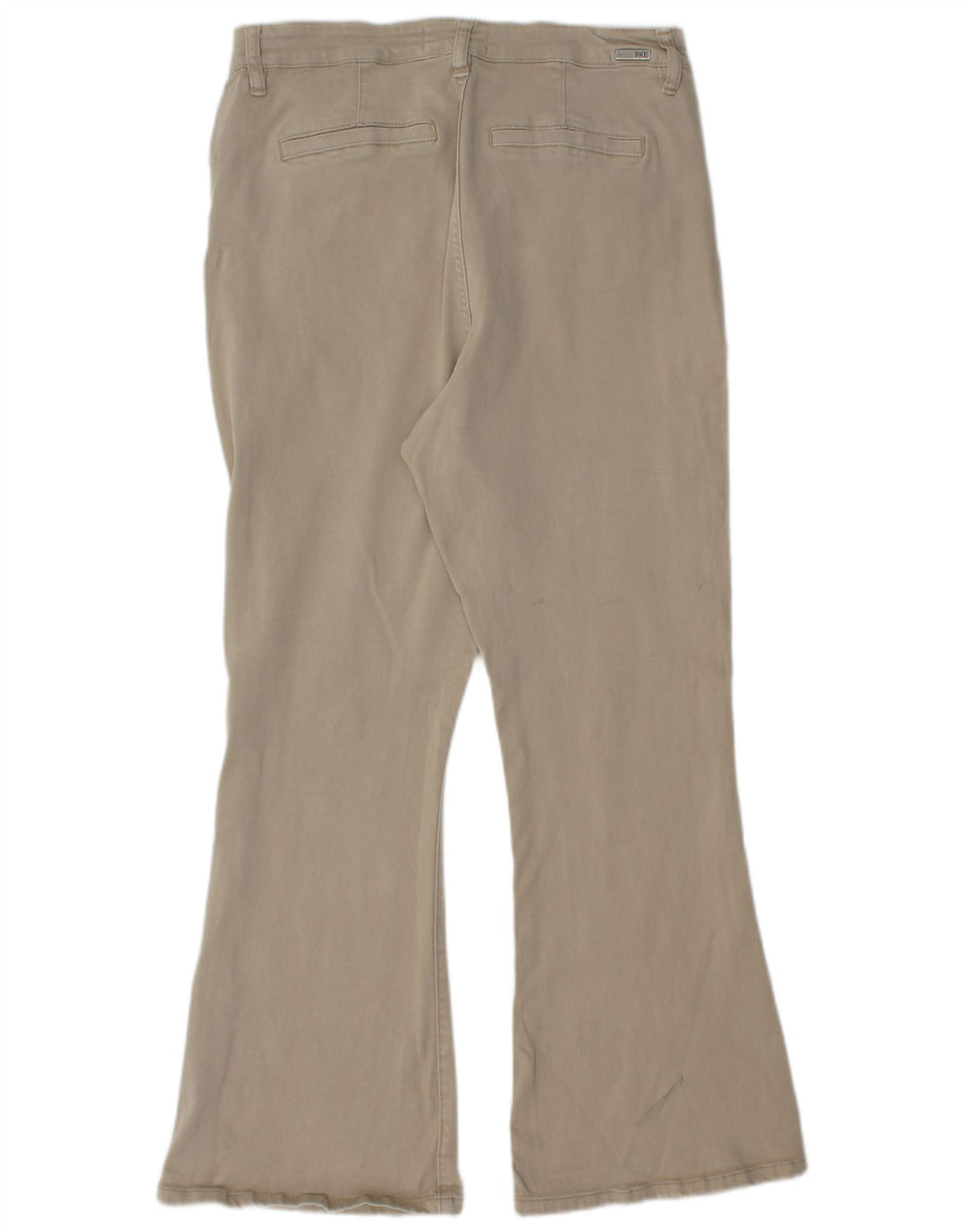 BKE ženske traperice s bootcutom W33 L28 bež pamuk