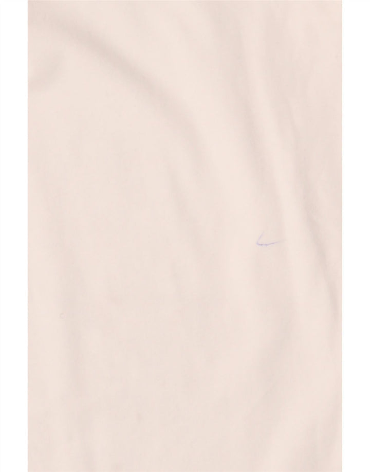 JIGSAW Ženska majica dugih rukava UK 12 Srednje bijeli pamuk