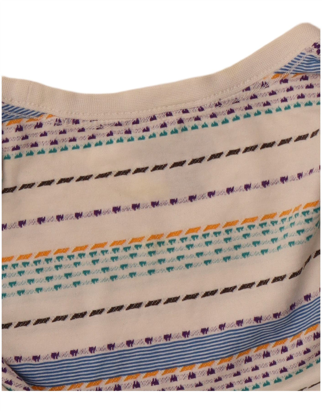 Patagonia muška majica kratkih rukava, pamuk srednje bijele pruge