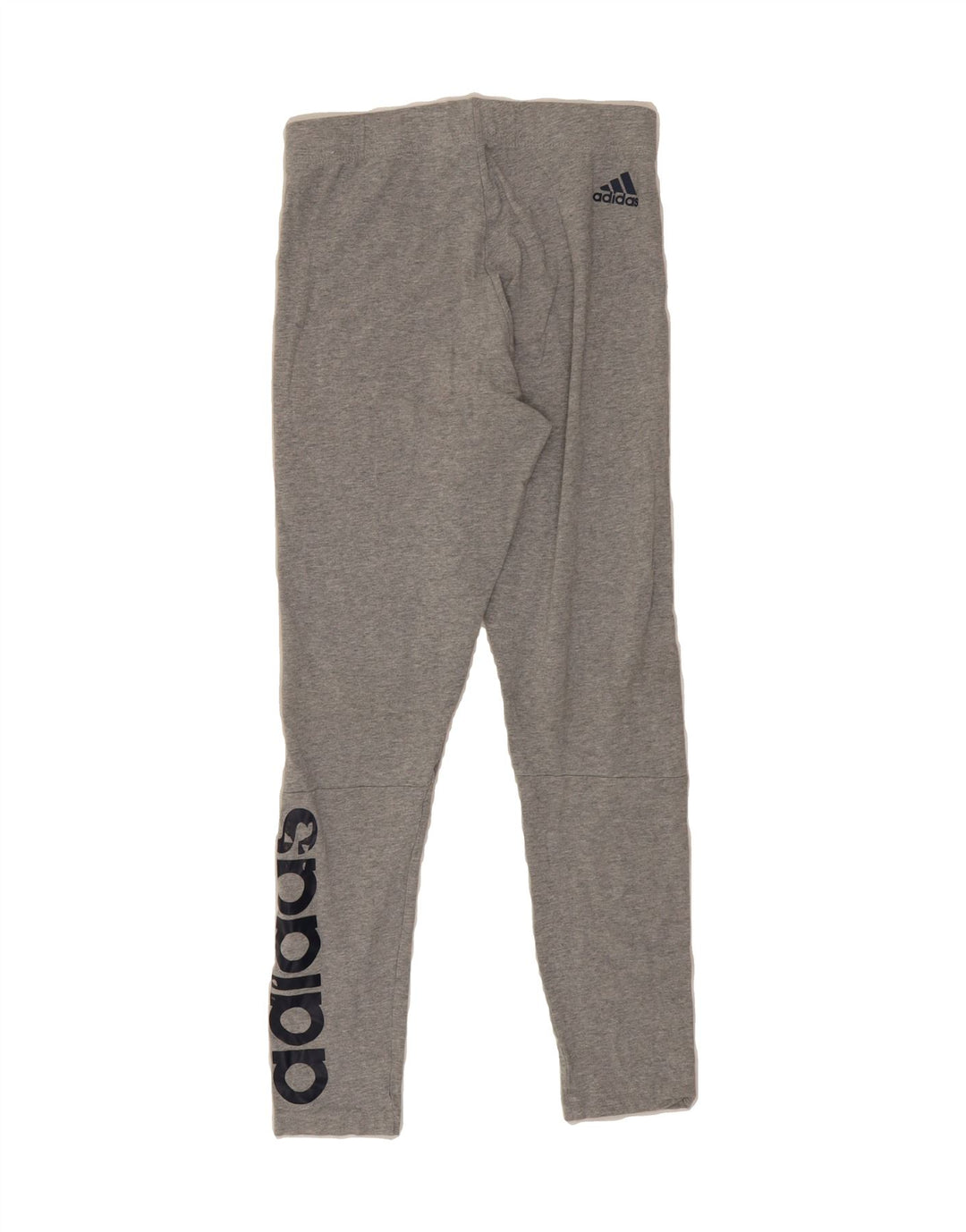 ADIDAS Womens Graphic Leggings UK 8 Small  Grey Vintage Adidas and Second-Hand Adidas from Messina Hembry 