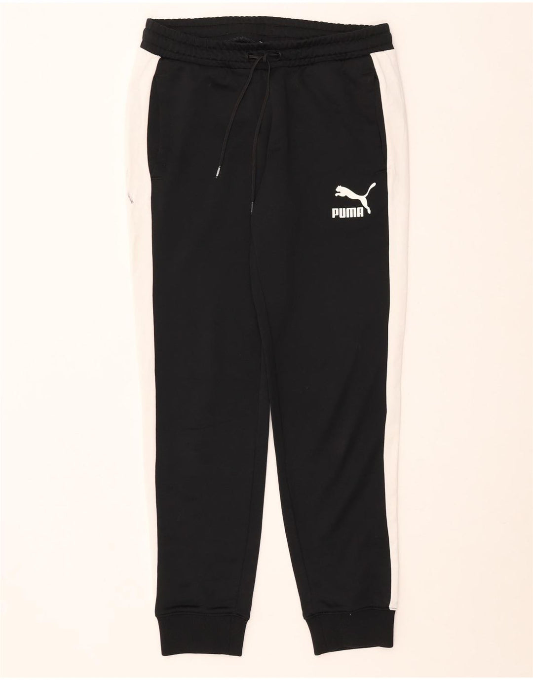 Puma muške trenirke Hlače Joggers Medium Black Colourblock Poliester