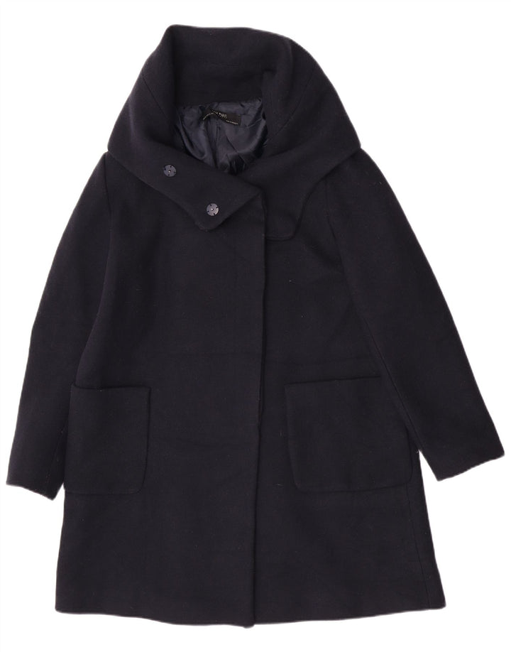 Zara ženski kaput UK 18 XL tamnoplavi akril