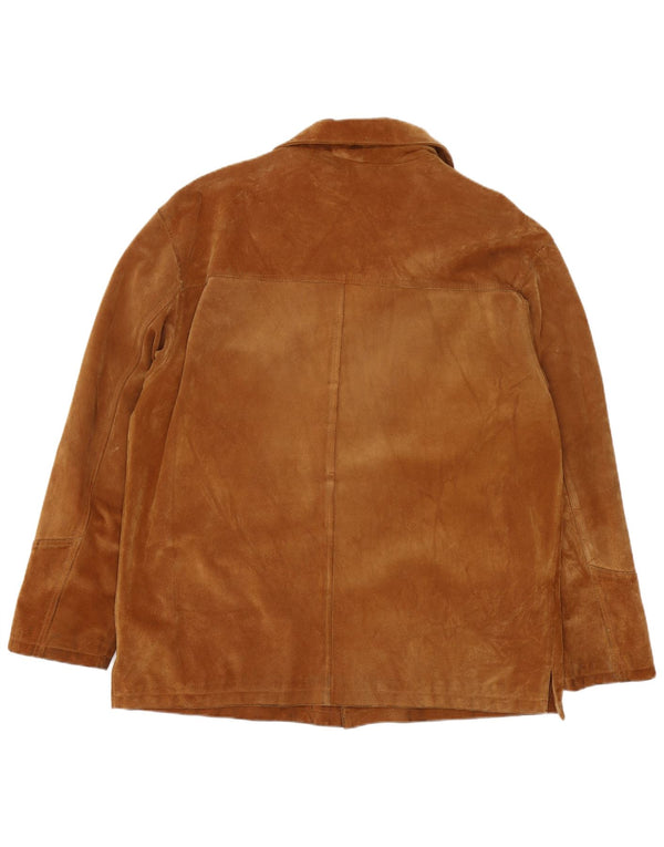 Vintage muška antilop jakna UK 44 2XL smeđa koža