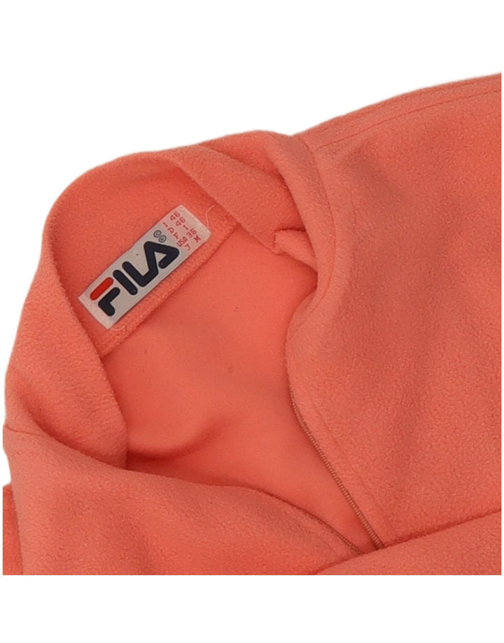 Fila Muški džemper od flisa s patentnim izrezom IT 46 mali ružičasti