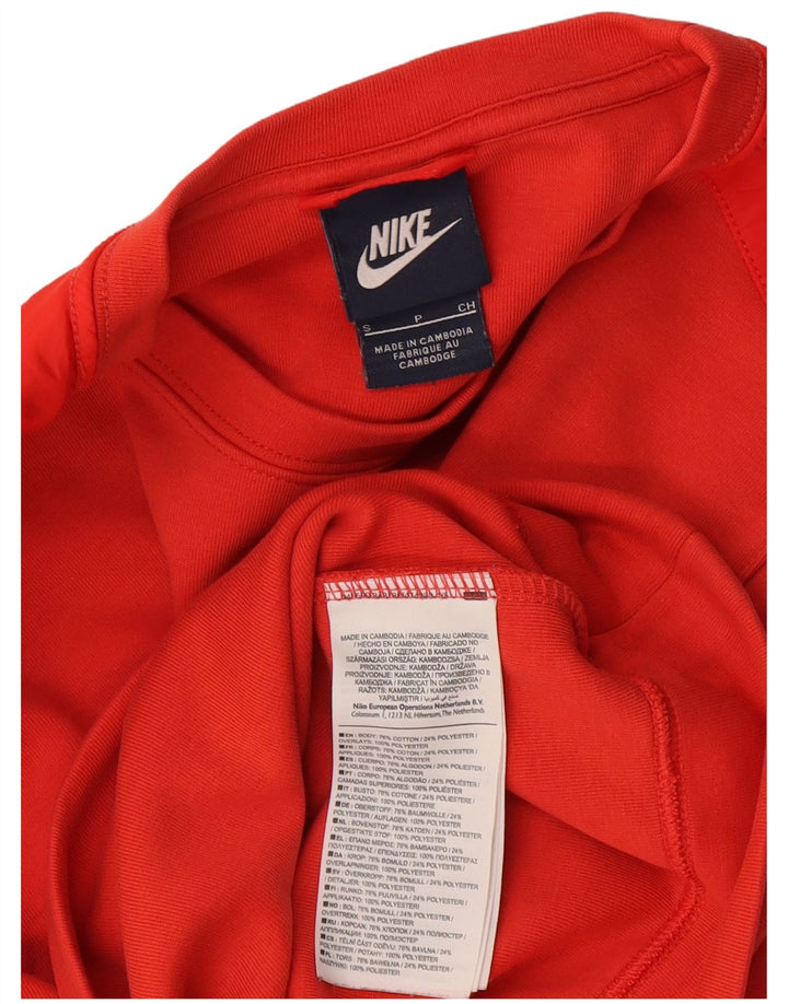 Nike Ženska kratkotrajna majica UK 10 Mala crvena pamuk