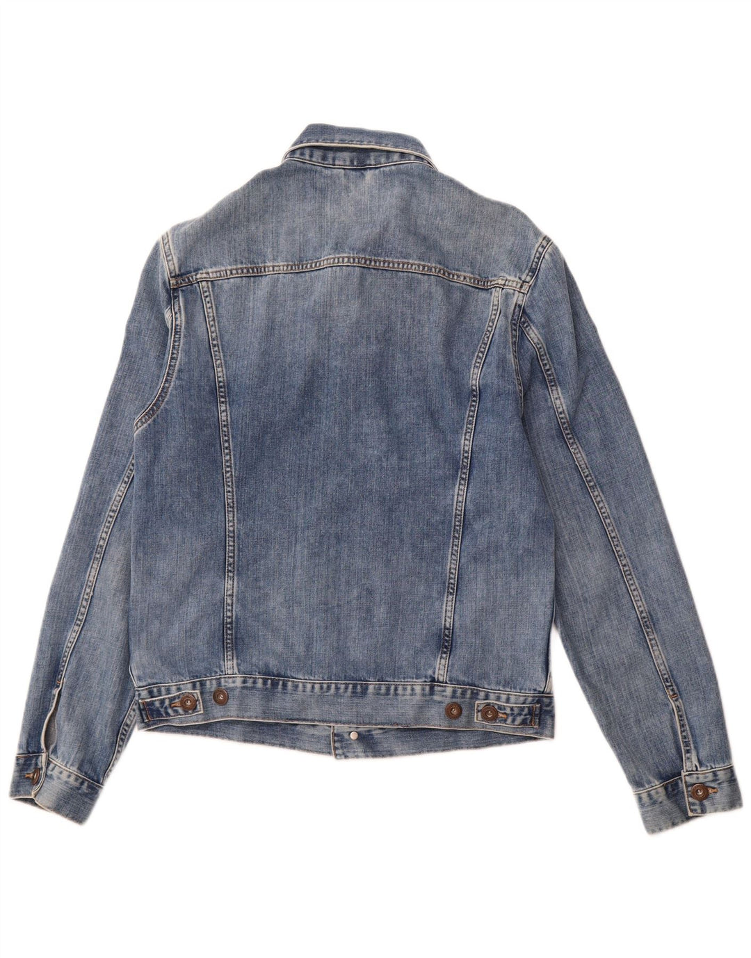 CROSS JEANS Muška traper jakna UK 38 srednje plavi pamuk