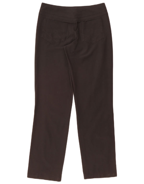 Nike ženske ravne ležerne hlače UK 8/10 male W30 L31 crne