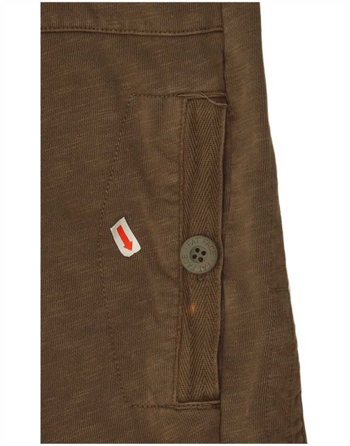 Fat Face muška trenirka, gornja jakna, srednji kaki pamuk