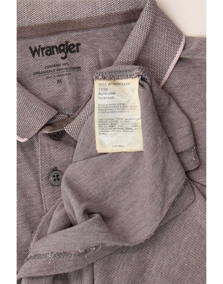 Wrangler muška polo majica srednje sivi pamuk