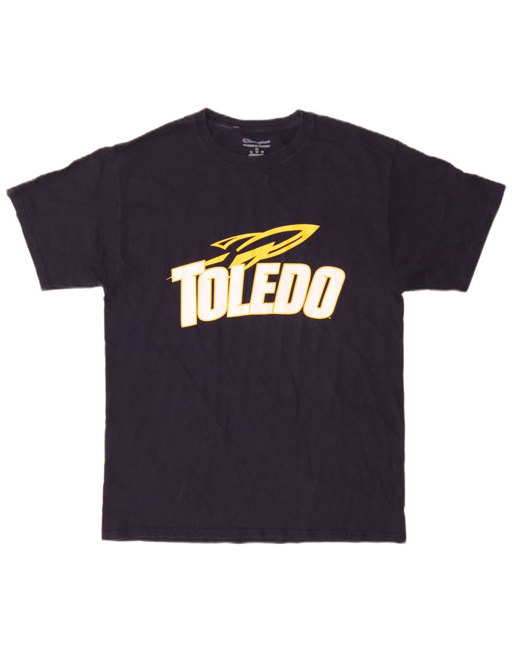 Muška majica kratkih rukava Champion Toledo Rockets s grafičkim motivima srednje tamnoplava