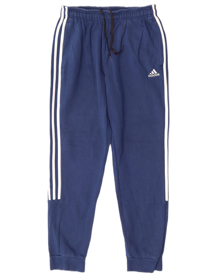 ADIDAS Muške trenirke Hlače Joggers srednje plavi pamuk