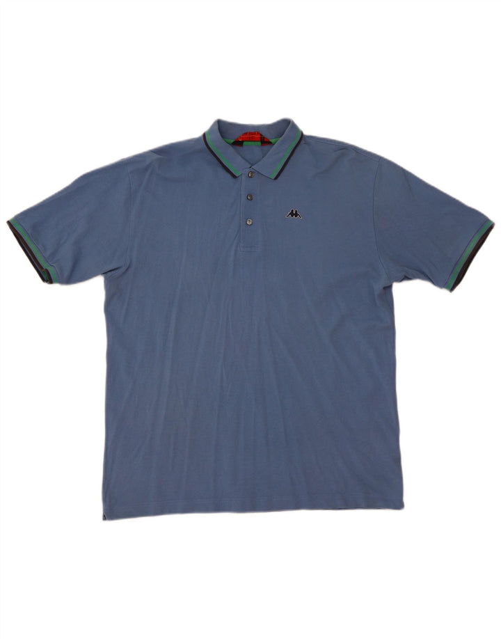 Kappa muška polo majica XL plavi pamuk