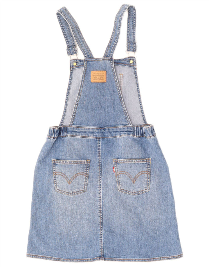 Levi's ženska traper suknja Dungarees W30 Srednje plava