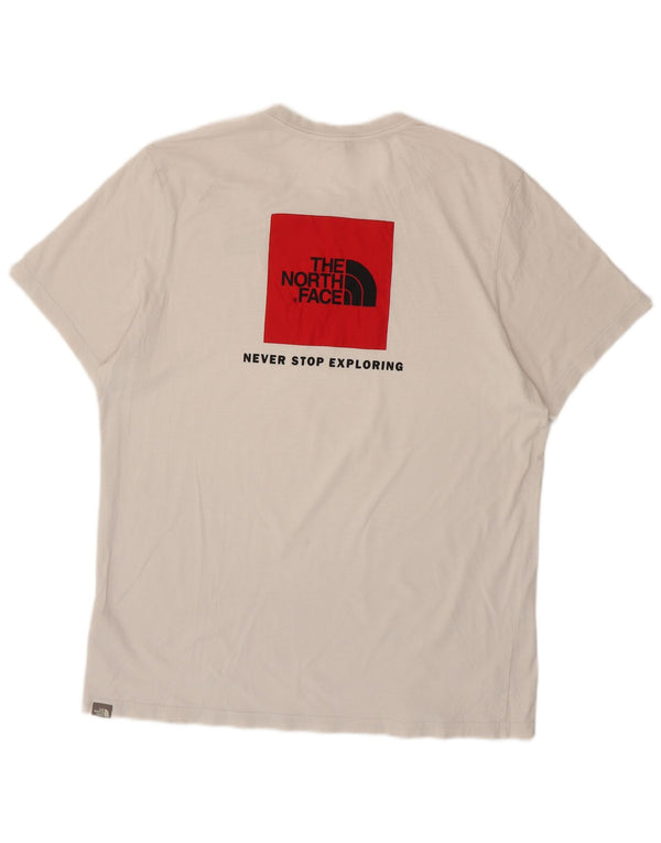 THE NORTH FACE Muška majica kratkih rukava s grafičkim motivima XL, bijeli pamuk