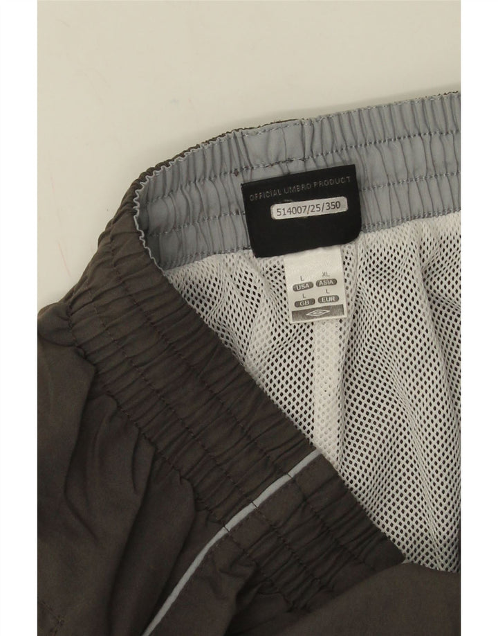 Umbro muške kratke bermude s grafičkim motivima, veliki sivi poliester