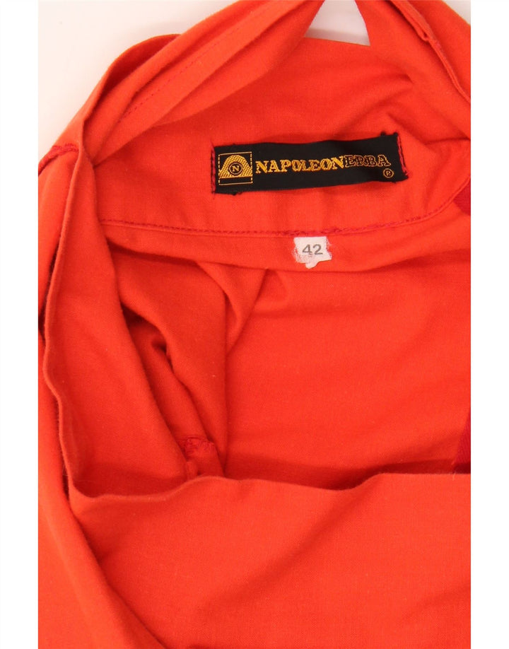 VINTAGE ženska suknja A-kroja visokog struka IT 42 srednje W28 crvena