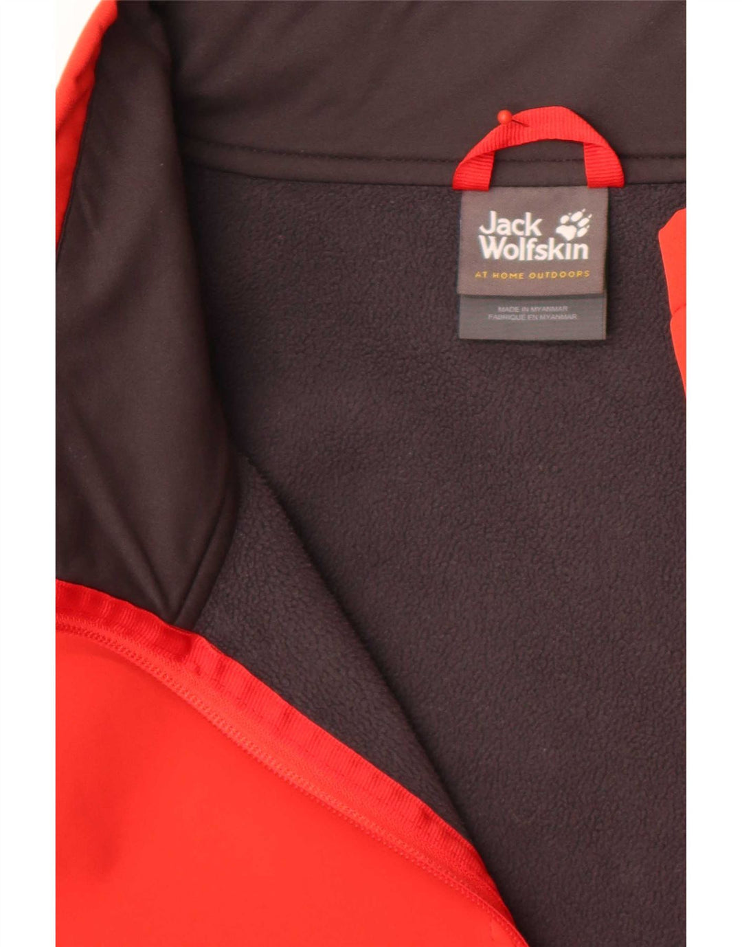 Jack Wolfskin muška trenirka gornja jakna UK 50 3XL crveni poliester