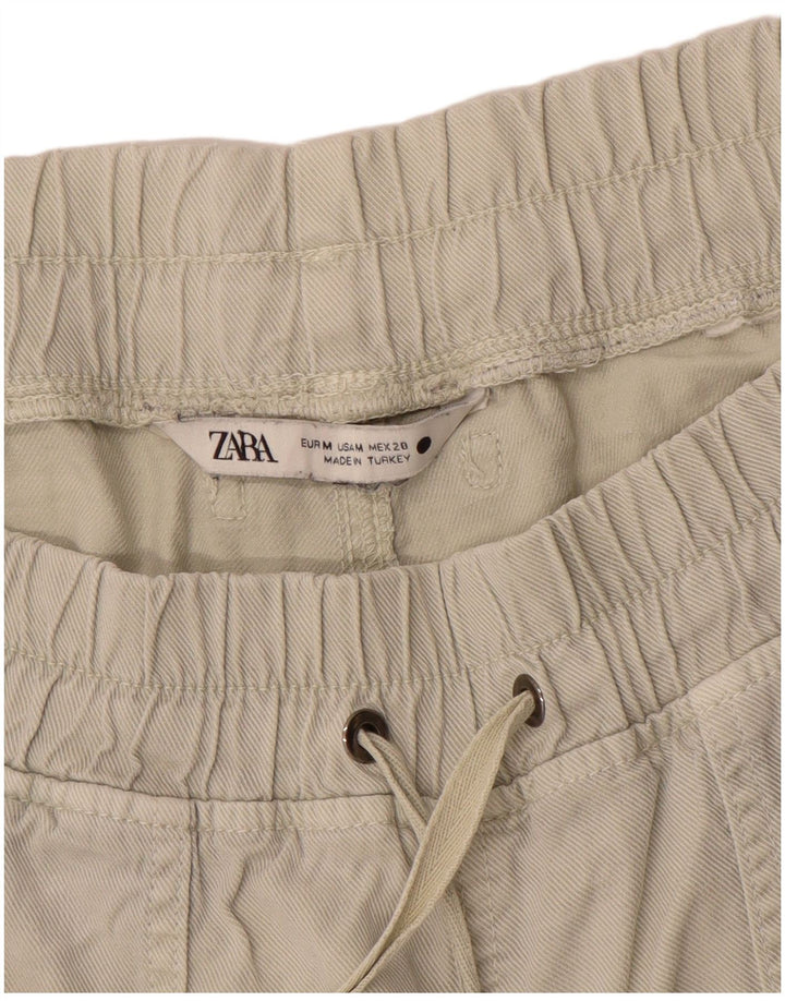 Ženska trenirka Zara Joggers UK 14 srednje bež