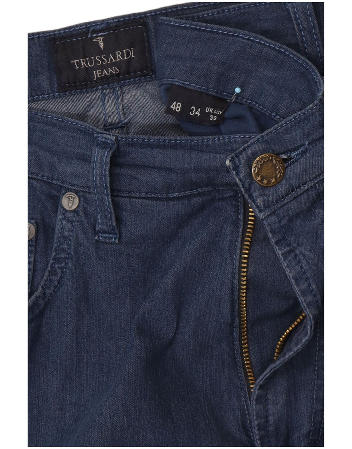 TRUSSARDI muške ravne traperice W32 L32 Plave