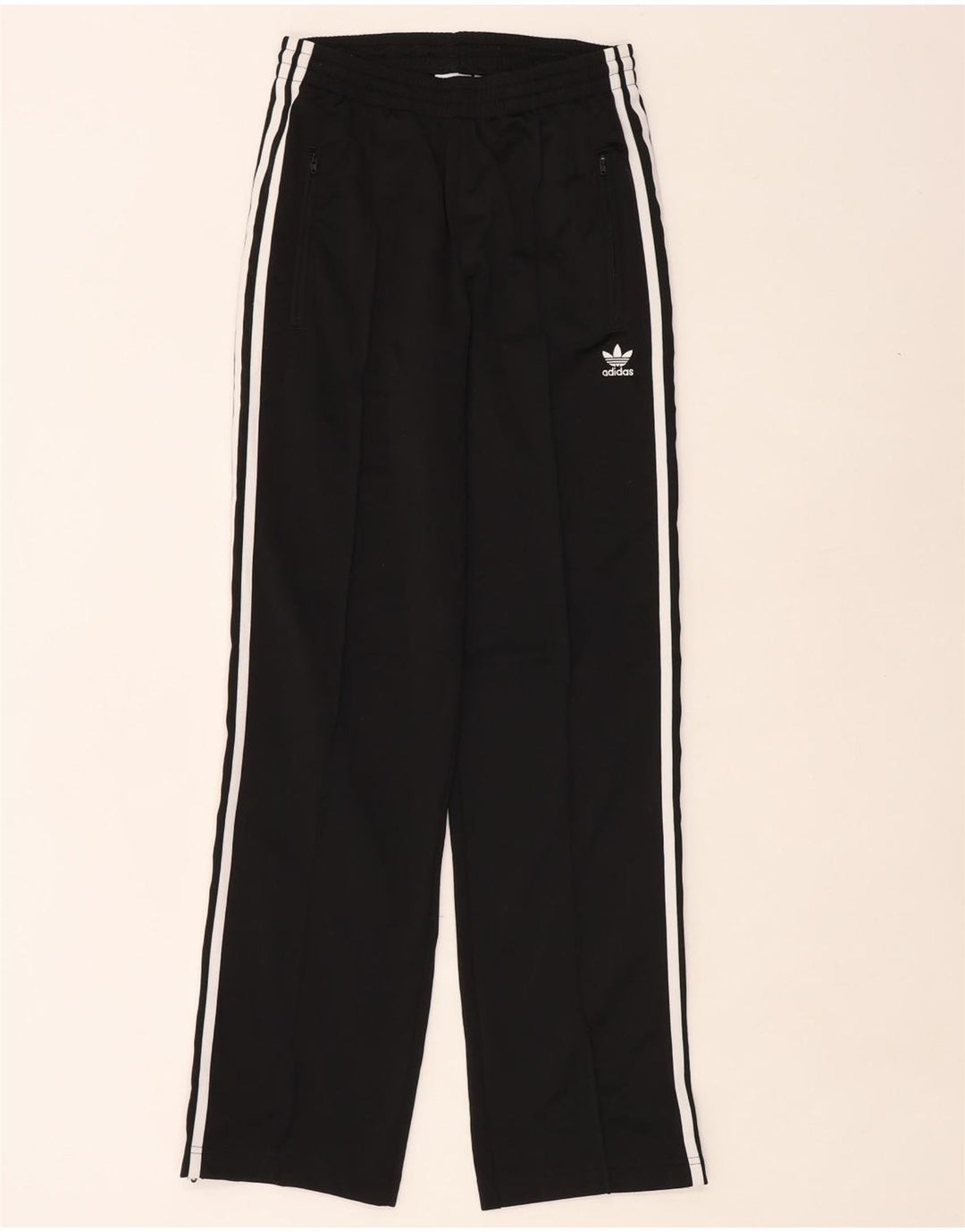 Adidas ženske hlače za trenirku UK 8 male crne poliesterske