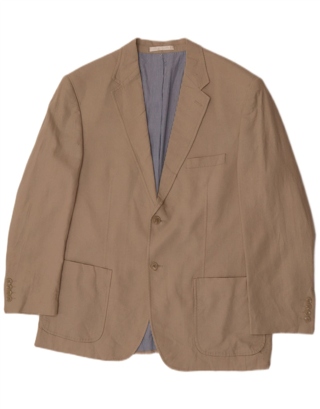 Marks & Spencer muška jakna sa 2 gumba UK 42 Large Beige Lan