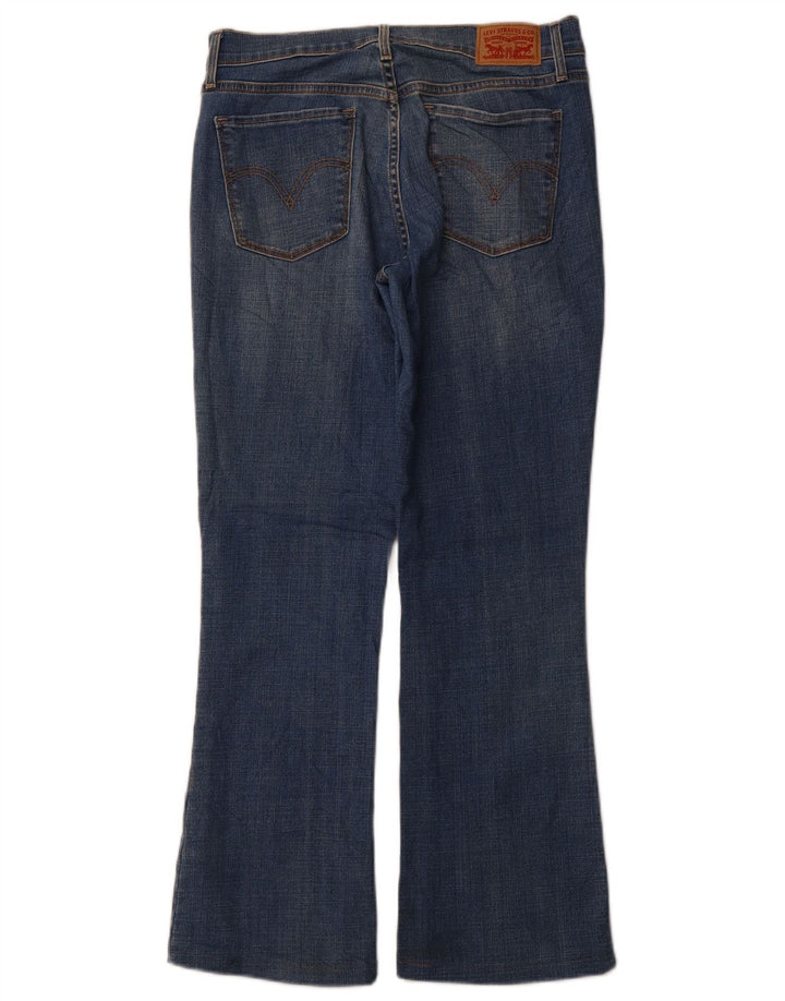 LEVI'S ženske 515 Bootcut traperice US 6 srednje W32 L28 plavi pamuk