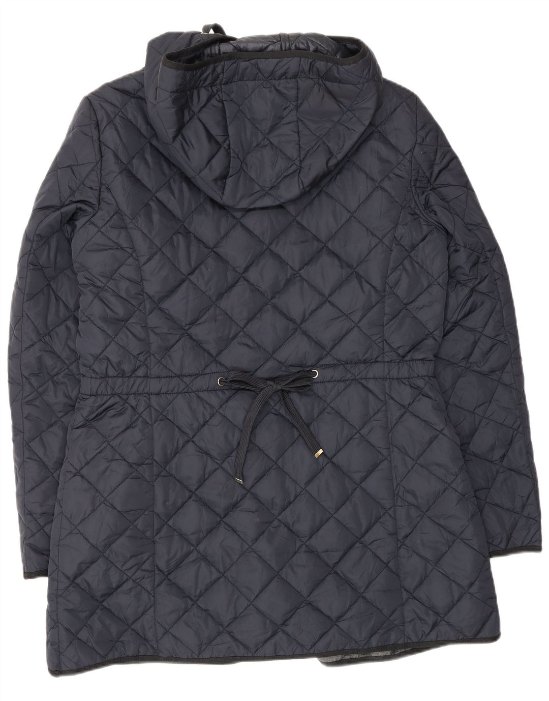 Massimo Dutti ženska prošivena jakna s kapuljačom UK 18 XL tamnoplava