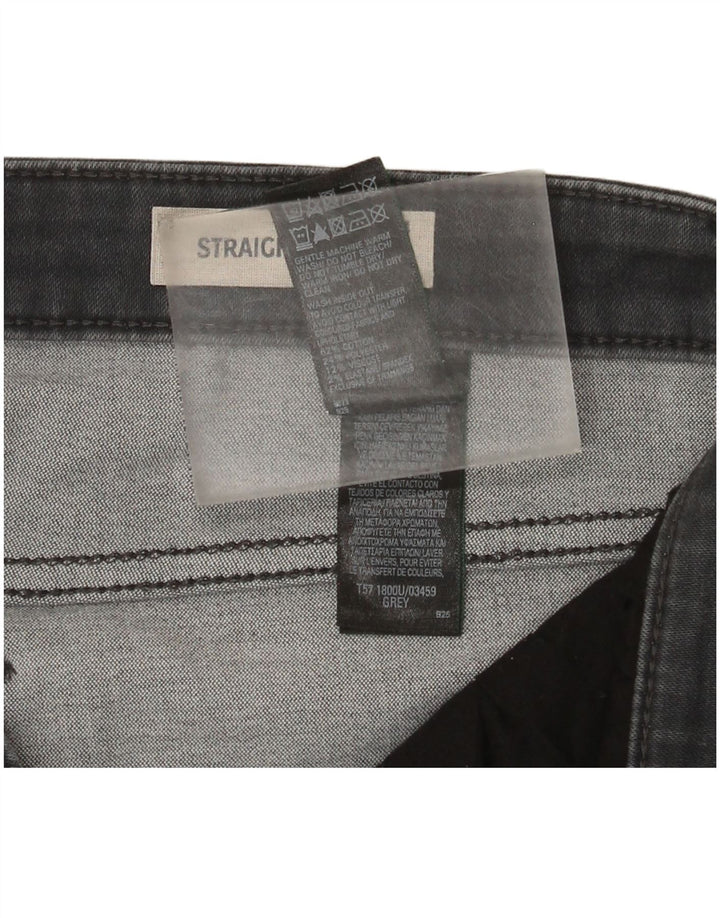 Marks & Spencer ženske obične ravne traperice UK 14 Large W32 L30 sive