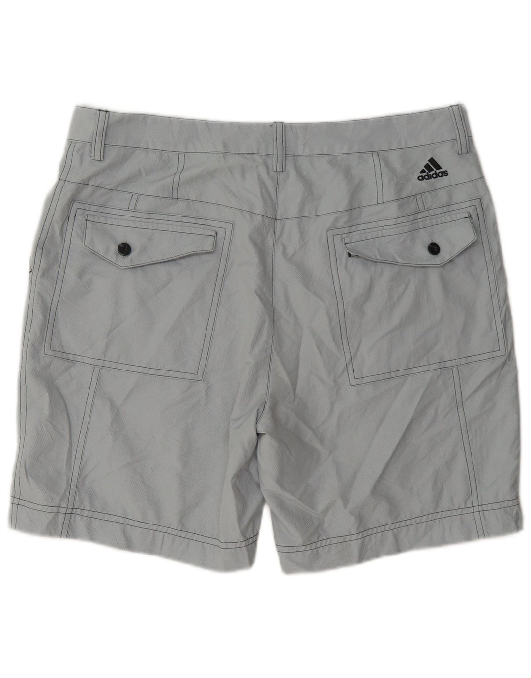 Adidas muške chino kratke hlače W34 veliki sivi poliester