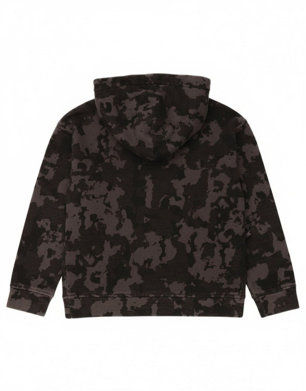 Abercrombie & Fitch Boys Graphic Hoodie Džemper 9-10 godina siva kamuflažna