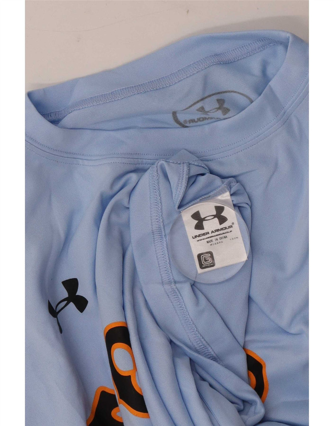 Under Armour velika plava muška majica s grafičkim motivima