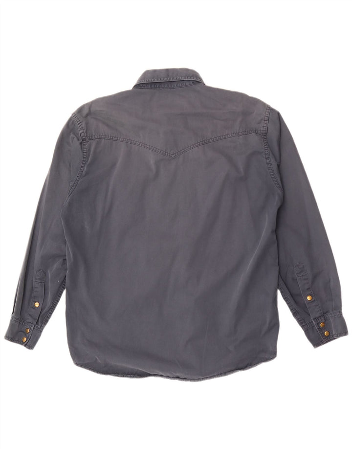 Wrangler muška Western košulja srednje sive boje
