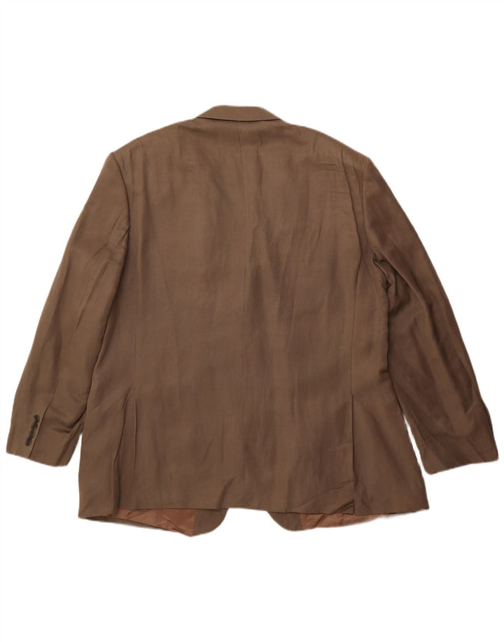 Marks & Spencer muška jakna sa 2 gumba UK 38 Svila kaki boje srednje veličine