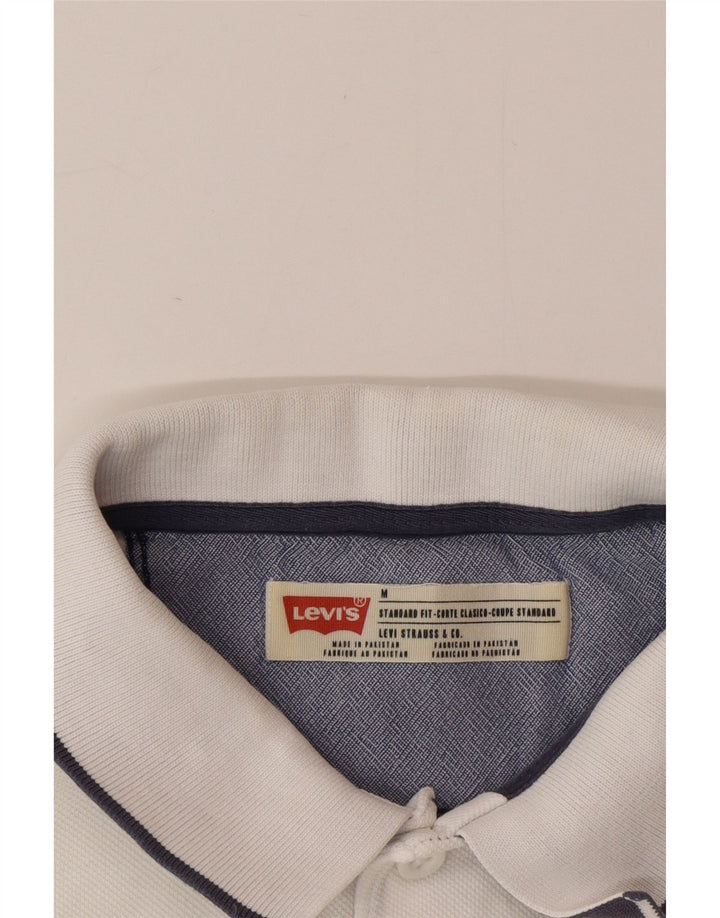 Levi's muška standardna polo majica srednje bijele boje