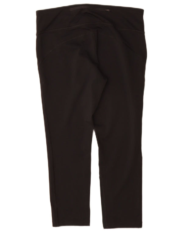 Nike ženske Dri Fit Capri tajice UK 12 srednje crne