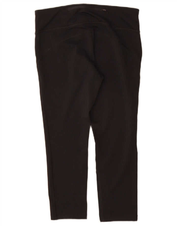 Nike ženske Dri Fit Capri tajice UK 12 srednje crne